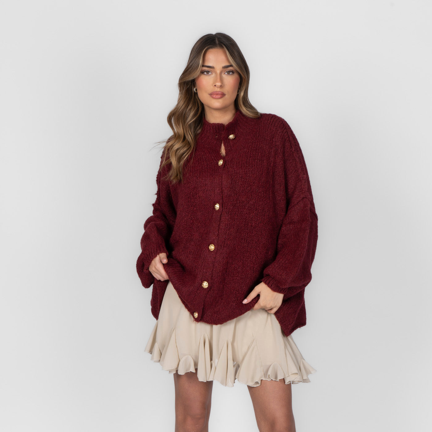 Oversized Cardigan "CozyGlam"
