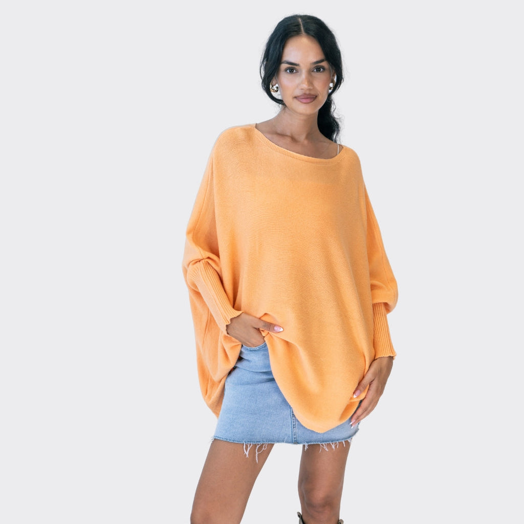 Pull oversize douillet