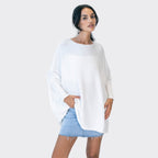 Pull oversize douillet