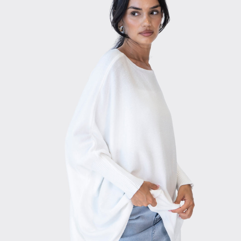 Pull oversize douillet