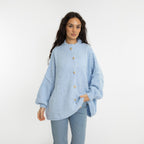 Cardigan oversize en bouclé «CozyGlam»