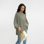 Cardigan oversize en bouclé «CozyGlam»