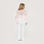 Cardigan en maille ajourée fine