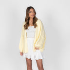 Cardigan décontracté oversize