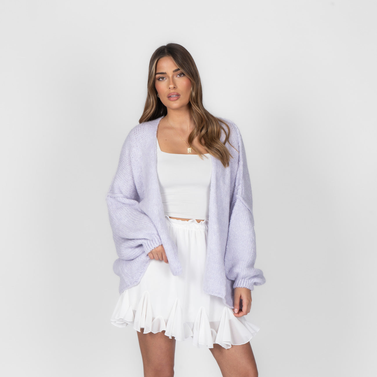 Cardigan décontracté oversize