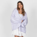 Cardigan décontracté oversize