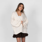 Cardigan décontracté oversize