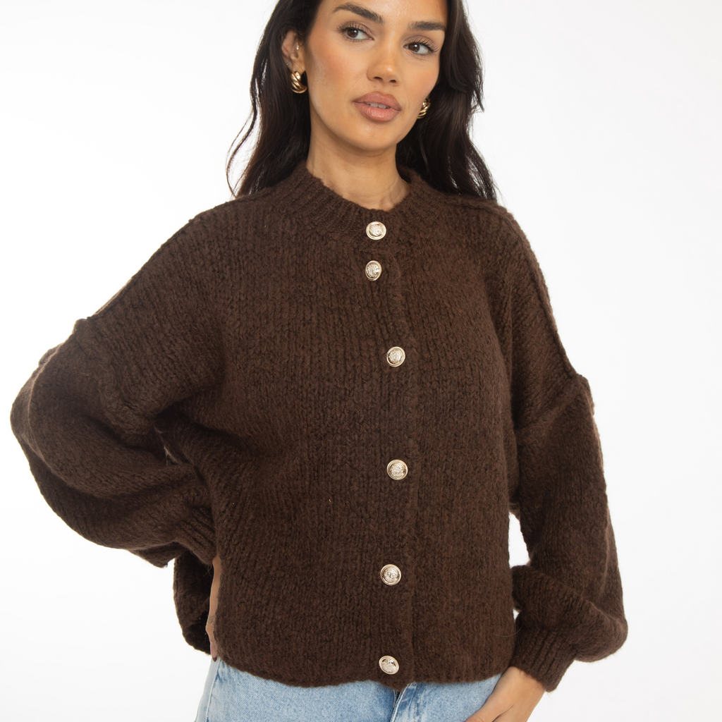 Cardigan Court Oversize "CozyGlam"