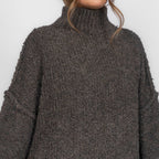 Pull oversize en bouclé «CasualCozy»
