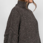Pull oversize en bouclé «CasualCozy»