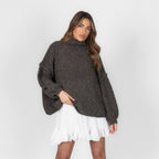 Pull oversize en bouclé «CasualCozy»