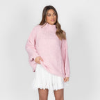Pull oversize en bouclé «CasualCozy»