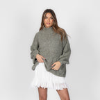 Pull oversize en bouclé «CasualCozy»