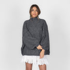Pull oversize en bouclé «CasualCozy»
