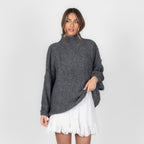 Pull oversize en bouclé «CasualCozy»