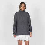 Pull oversize en bouclé «CasualCozy»