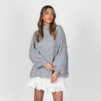 Pull oversize en bouclé «CasualCozy»