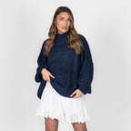 Pull oversize en bouclé «CasualCozy»