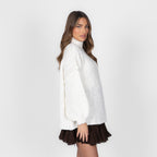 Pull oversize en bouclé «CasualCozy»