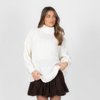 Pull oversize en bouclé «CasualCozy»