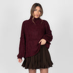 Pull oversize en bouclé «CasualCozy»