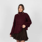 Pull oversize en bouclé «CasualCozy»