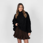 Pull oversize en bouclé «CasualCozy»