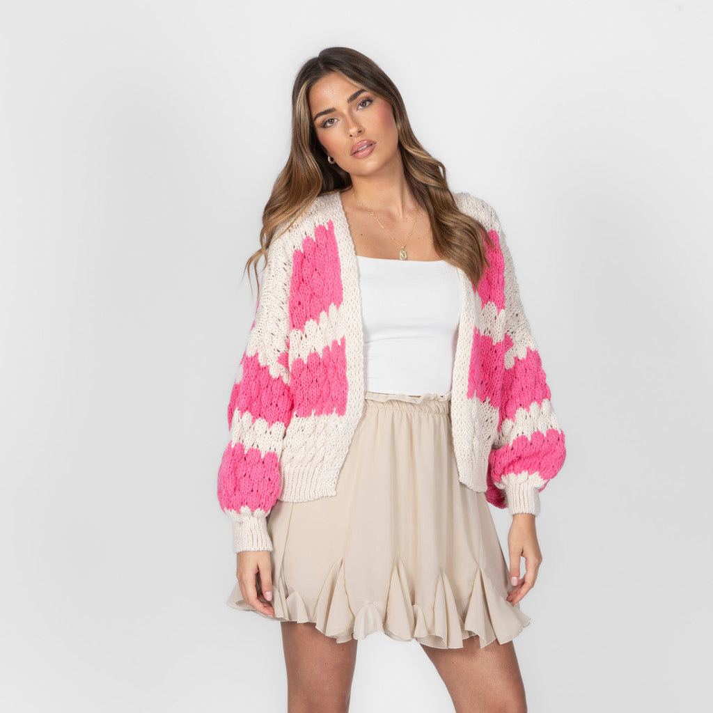 Cardigan en maille légère