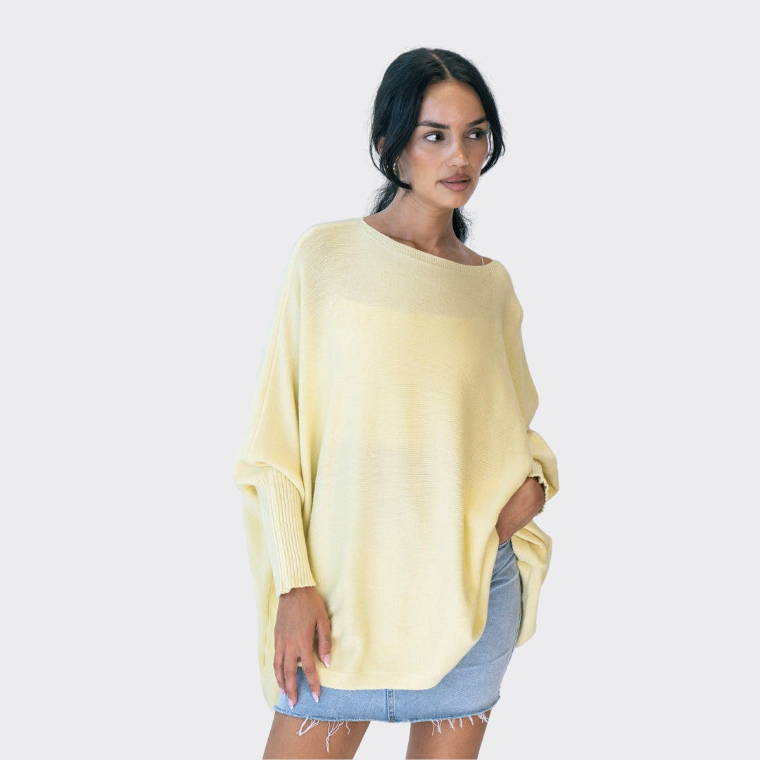 Pull oversize douillet