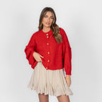 Cardigan Court Oversize "CozyGlam"