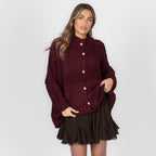 Cardigan oversize en bouclé «CozyGlam»
