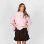 Cardigan oversize en bouclé «CozyGlam»