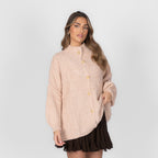 Cardigan oversize en bouclé «CozyGlam»