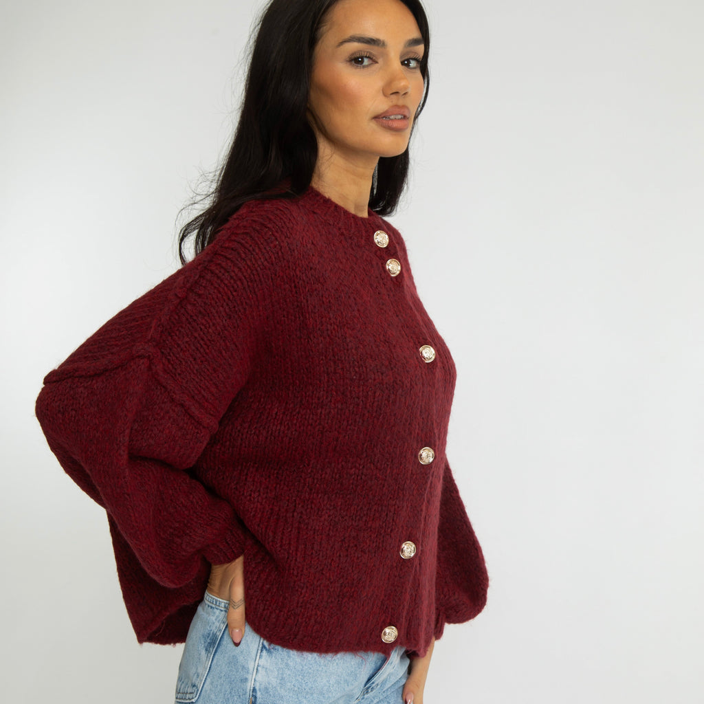 Cardigan Court Oversize "CozyGlam"
