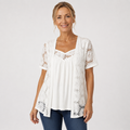 Carla - Blouse élégante en dentelle
