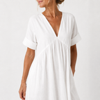 Alice - Robe maxi méditerranéenne fluide