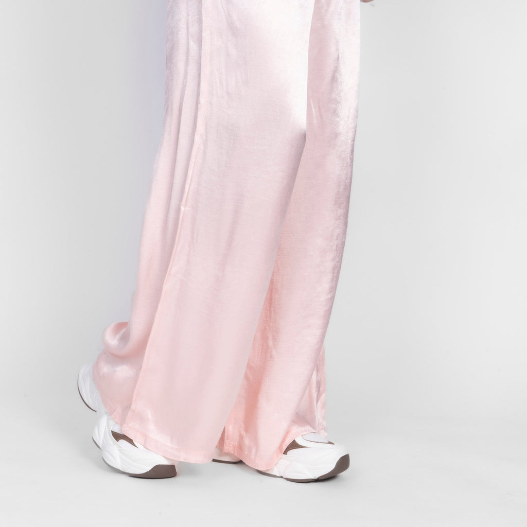 Pantalon en satin