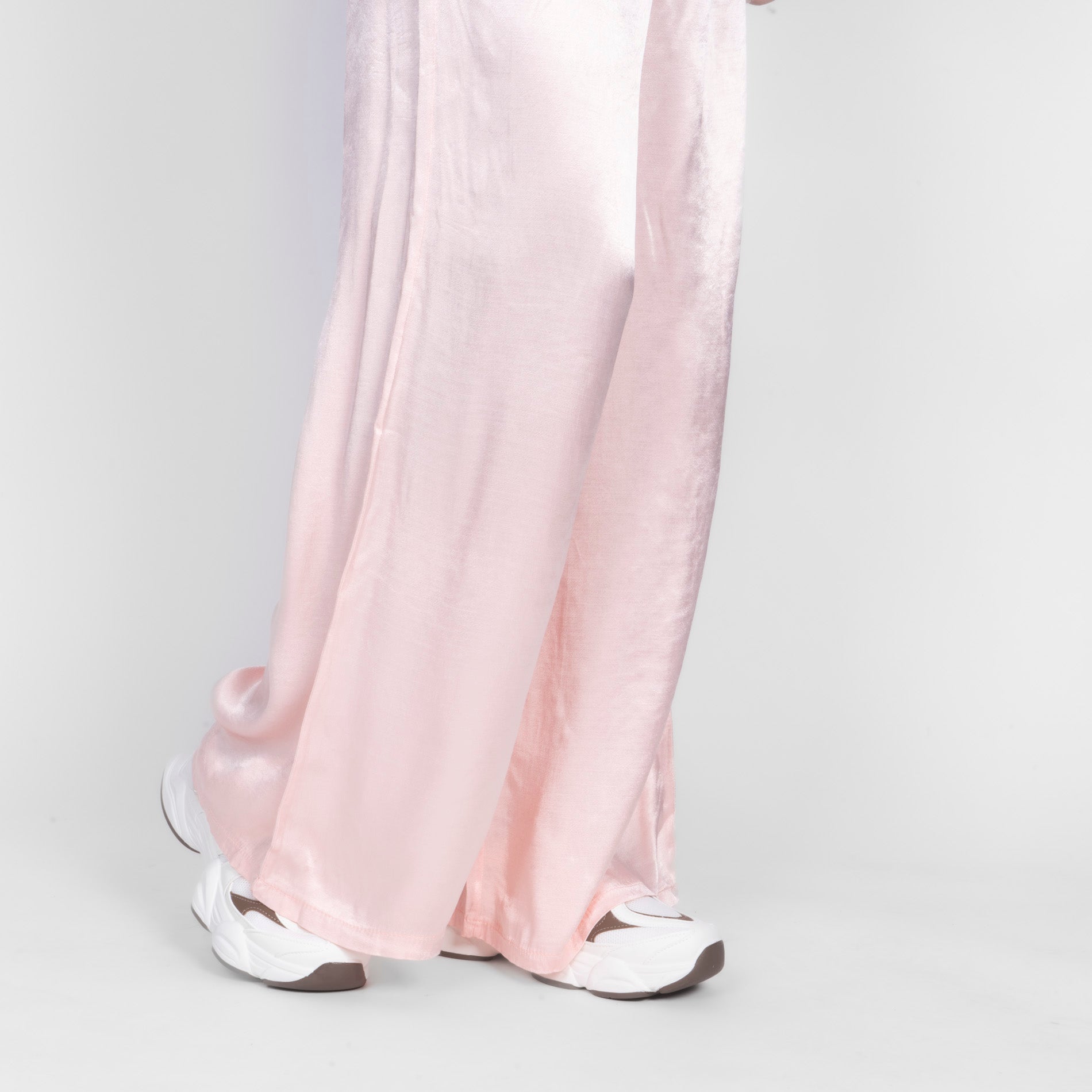 Pantalon en satin