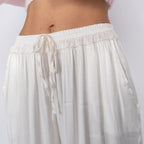 Pantalon en satin