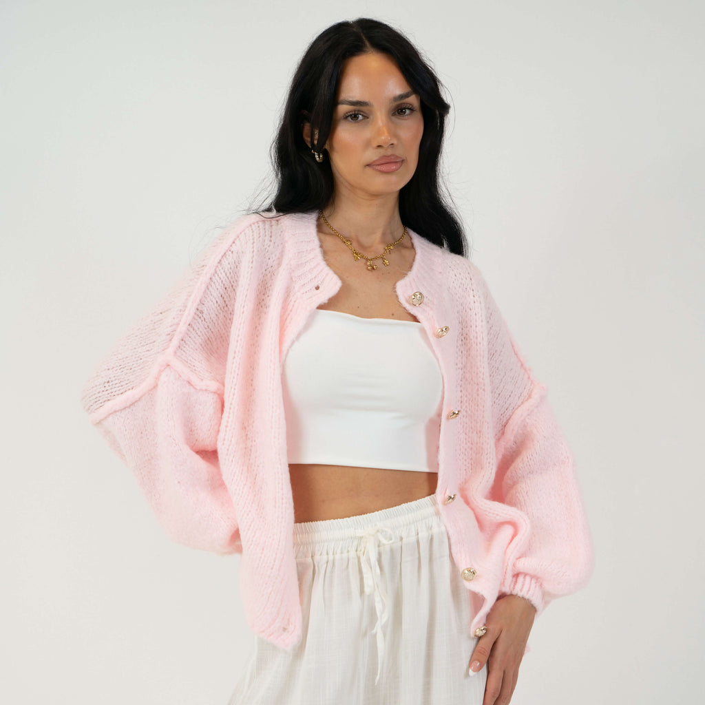 Cardigan Court Oversize "CozyGlam"