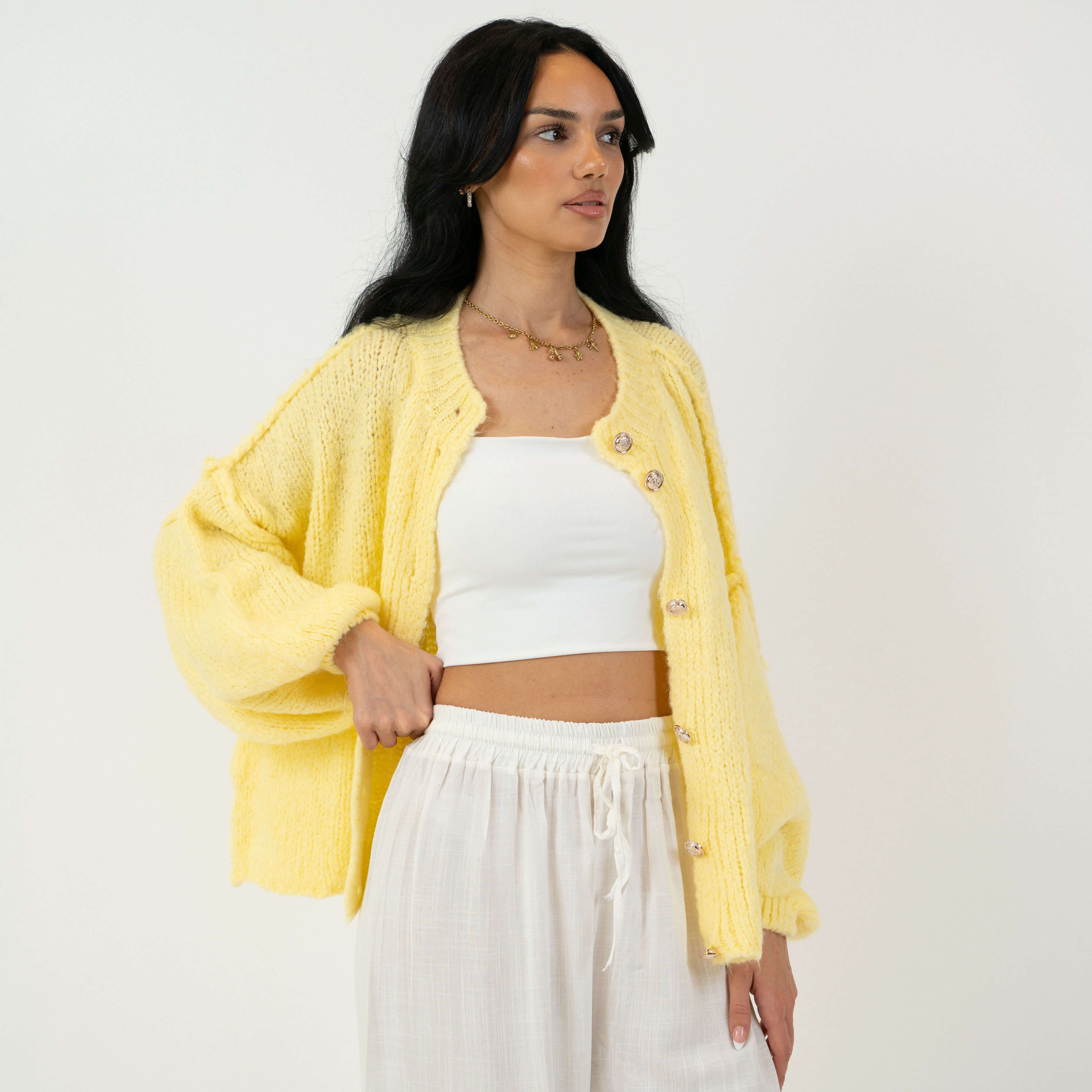 Cardigan Court Oversize "CozyGlam"