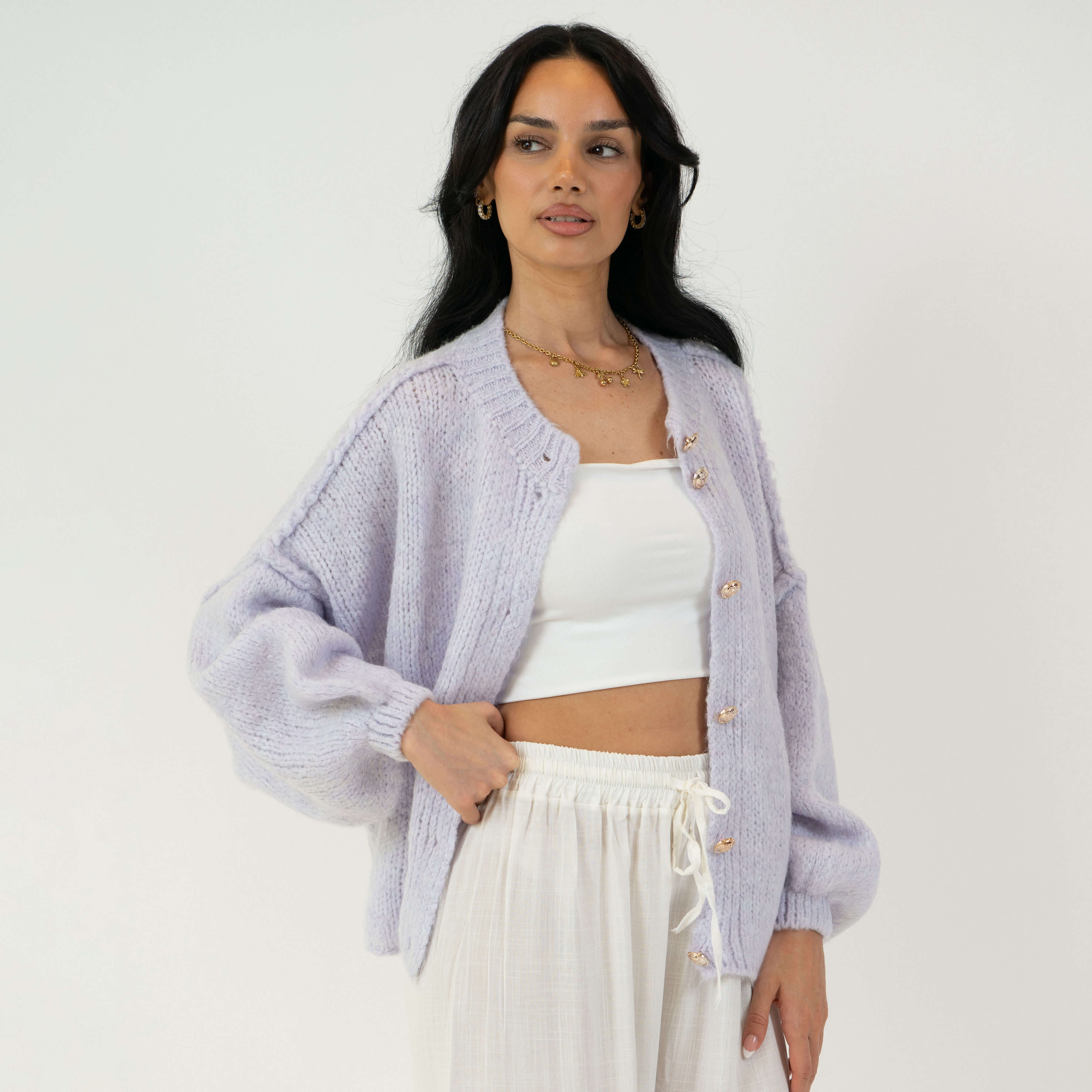 Cardigan Court Oversize "CozyGlam"