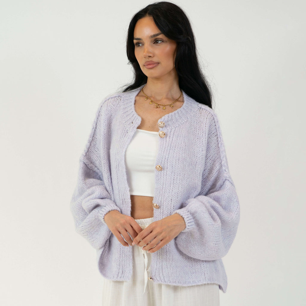 Cardigan Court Oversize "CozyGlam"