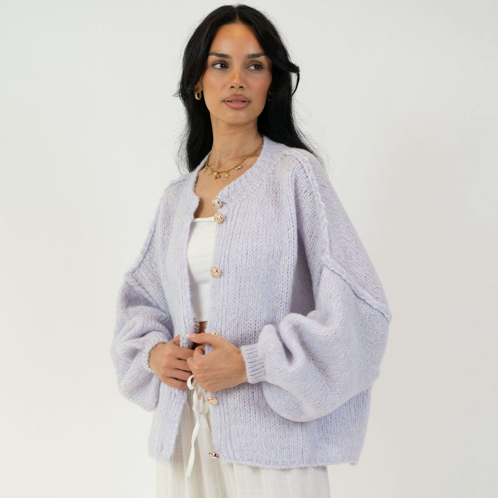 Cardigan Court Oversize "CozyGlam"