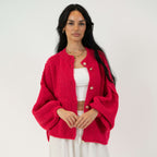 Cardigan Court Oversize "CozyGlam"