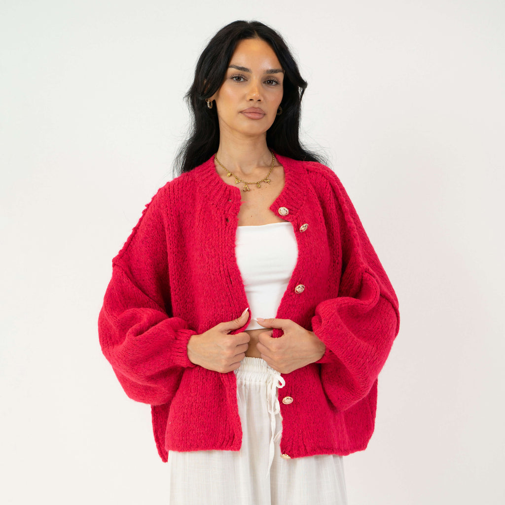 Cardigan Court Oversize "CozyGlam"