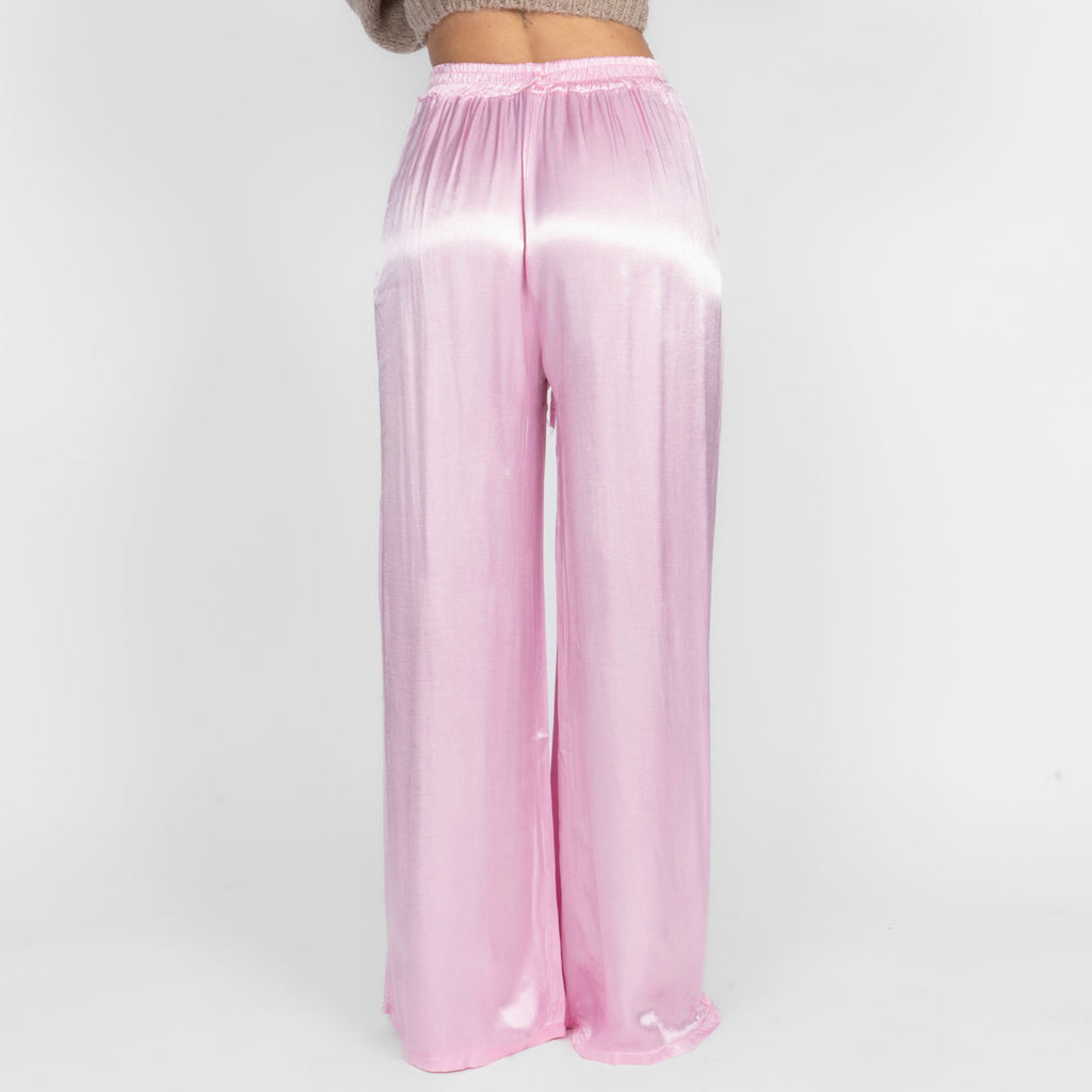 Pantalon en satin