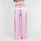 Pantalon en satin