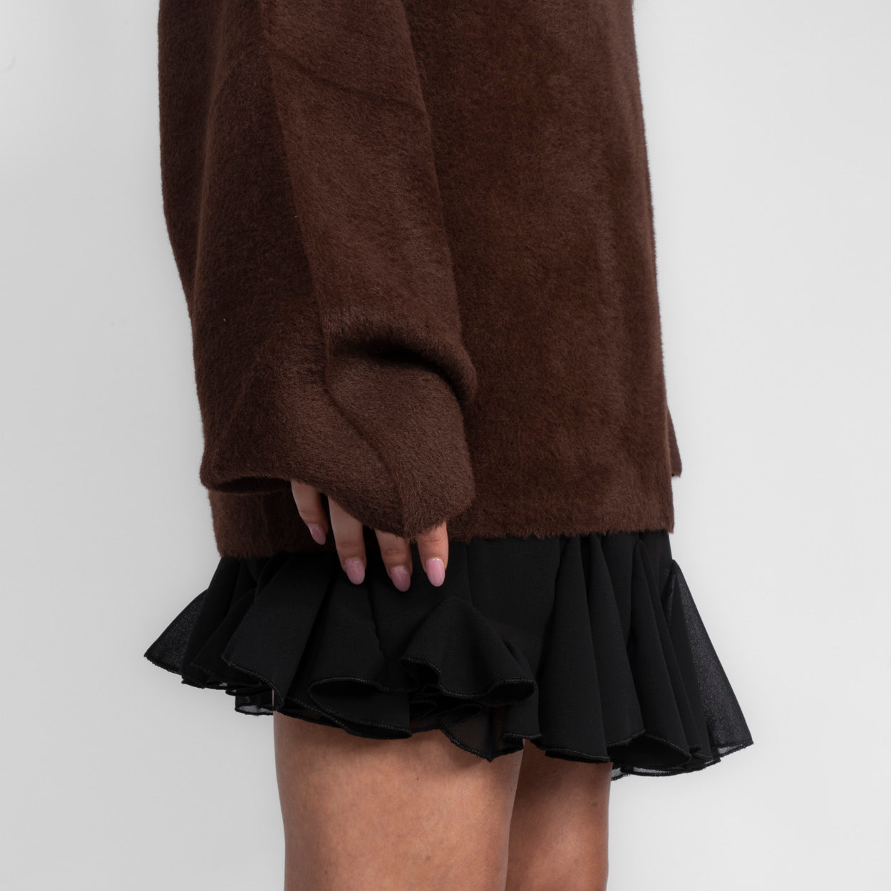 Pull ultra-doux à épaules dénudées pour tous les jours