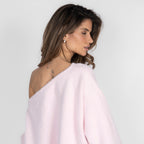 Pull ultra-doux à épaules dénudées pour tous les jours